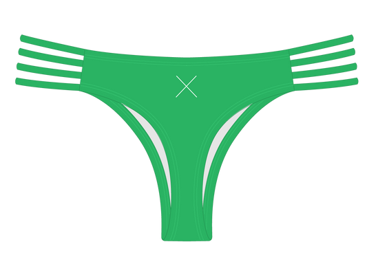 Leaf Green Classic Strap Bottoms