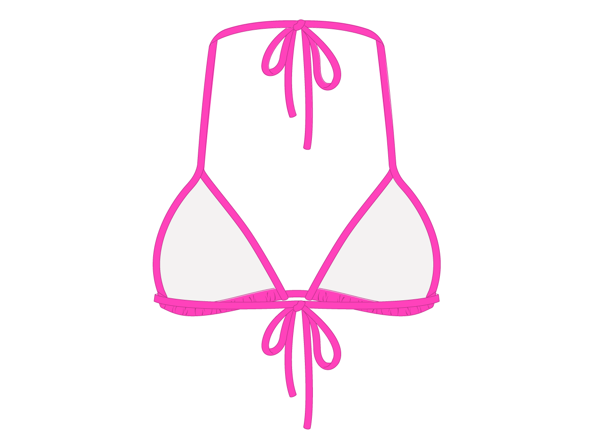 Hot Pink Bikini Top II