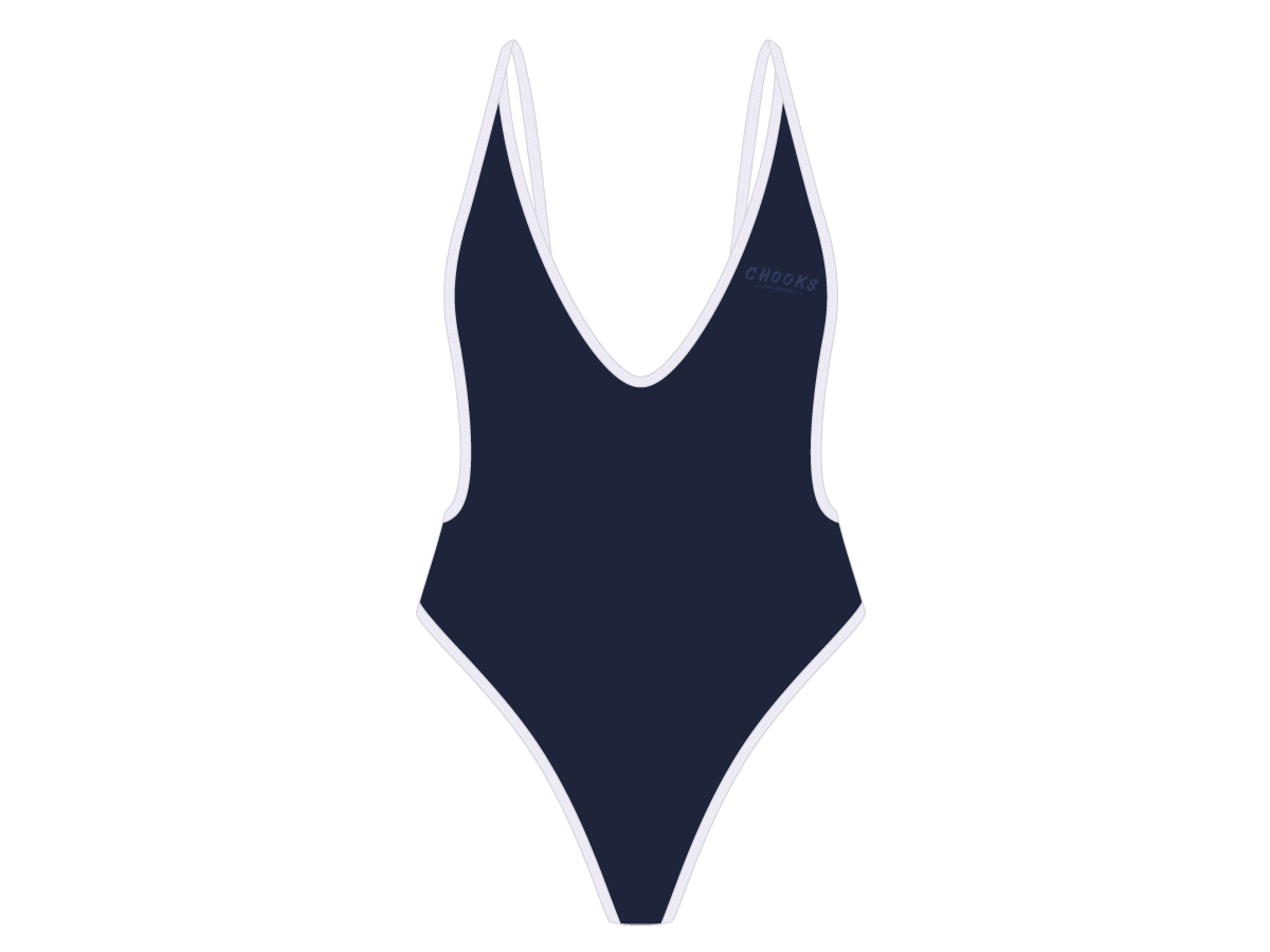 Captain Blue Retro One-Piece