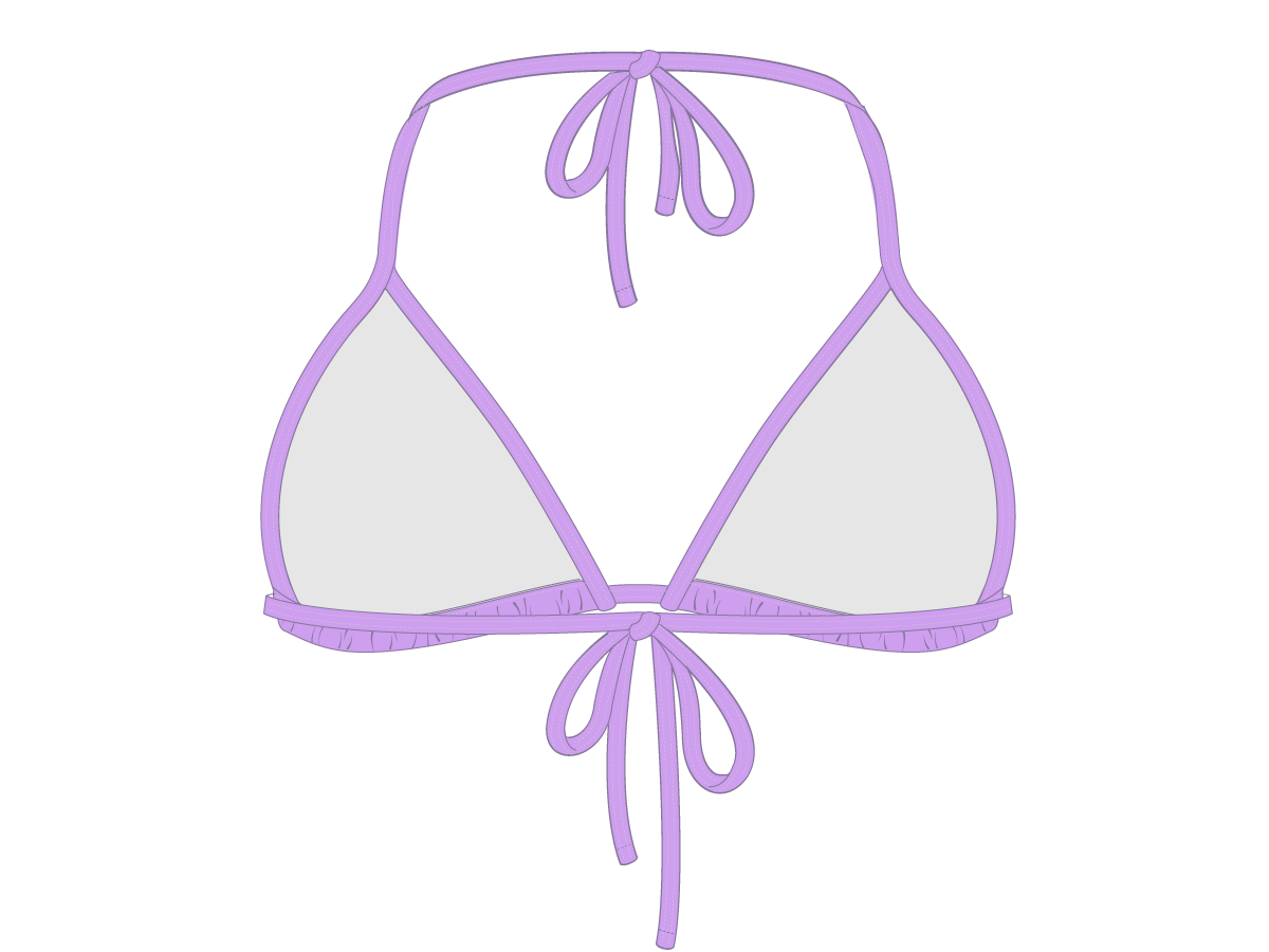Lilac Bikini Top II