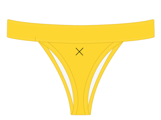 Lily Yellow Surf Bottoms