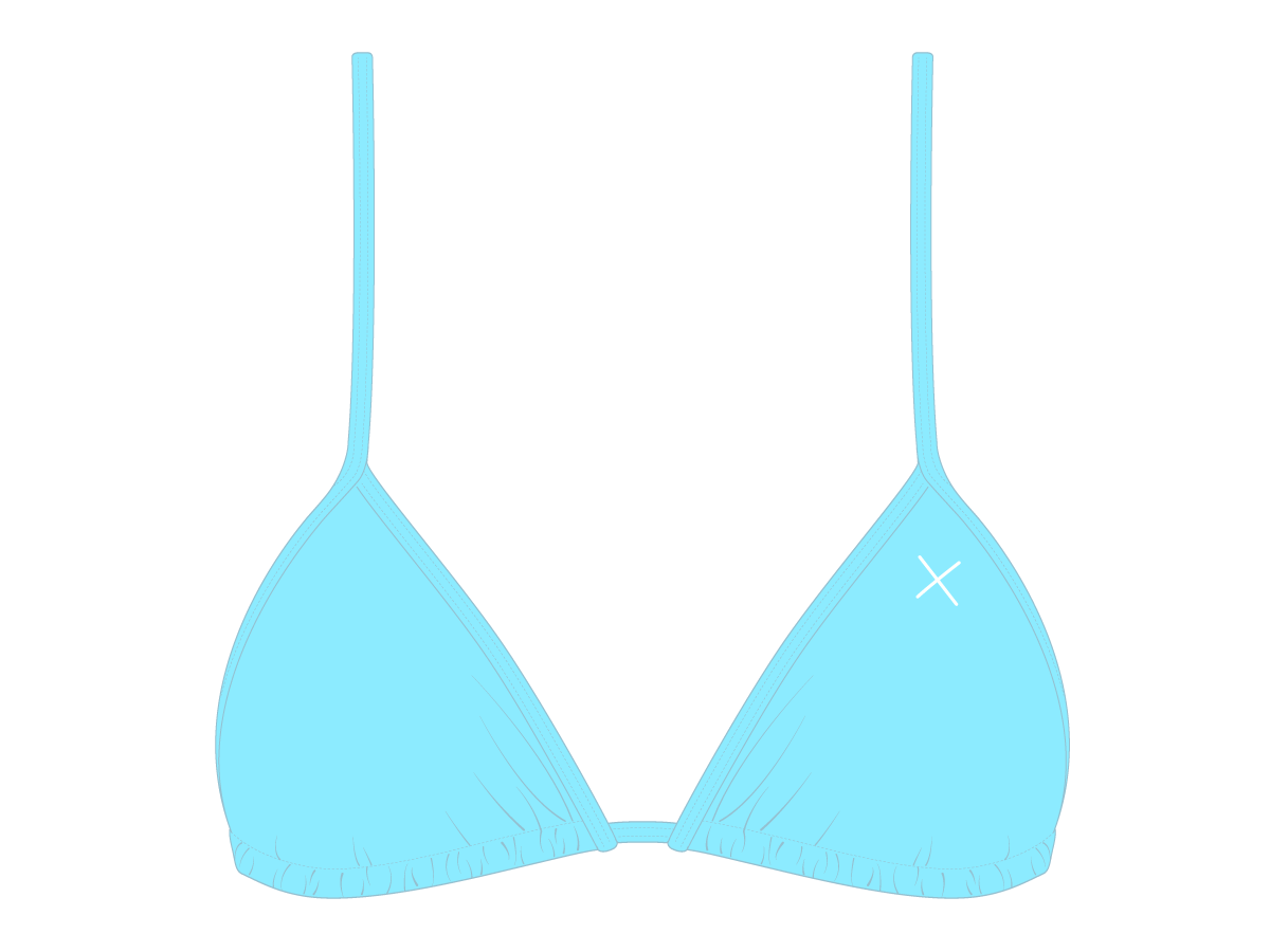 Off-Blue Bikini Top II