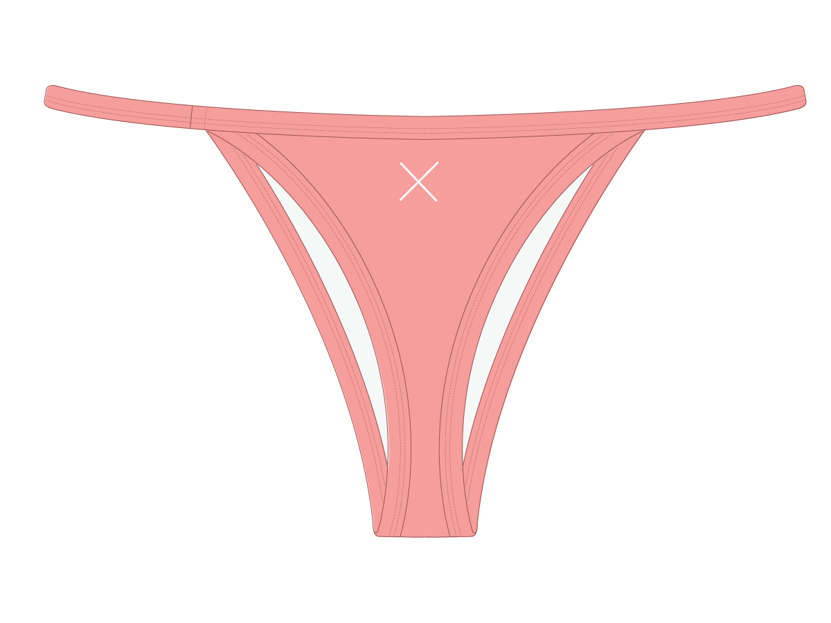 Peach Avalon Bottoms