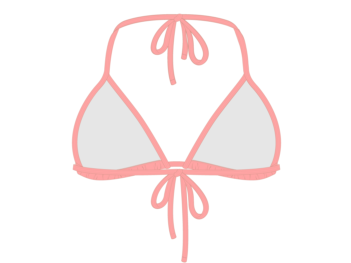 Peach Bikini Top II