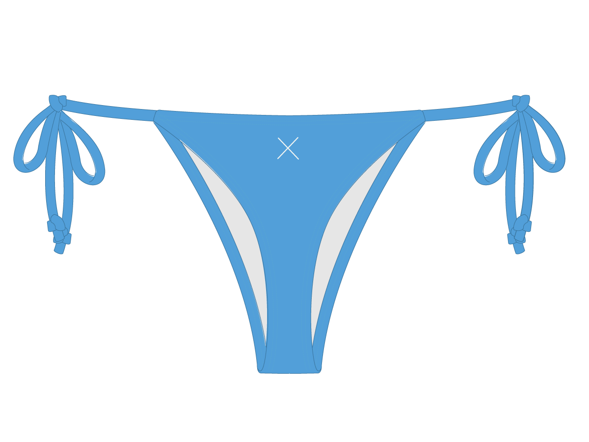 Sky Blue Beachy Bottom