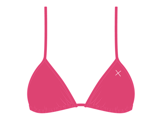 Poppy Red Bikini Top II