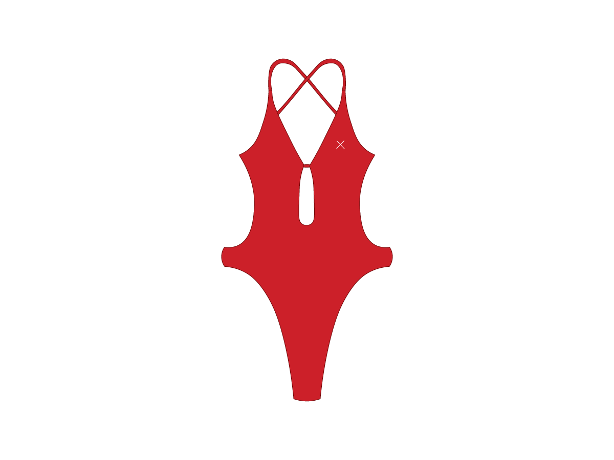 Rose Red Radar One Piece