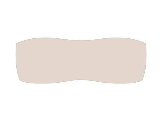 Bandeaux Bikini Top (Sand)