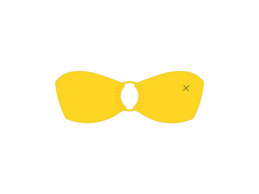 Lily Yellow Hoop Top