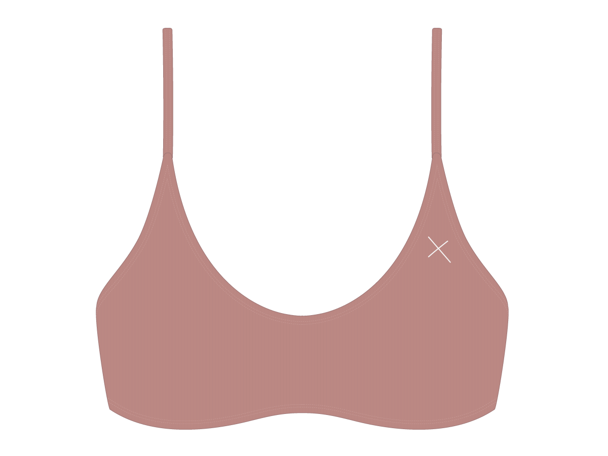 Taupe Ribbed Adjustable Top