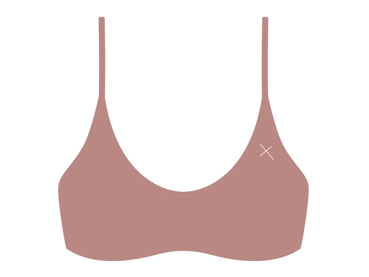 Taupe Ribbed Adjustable Top