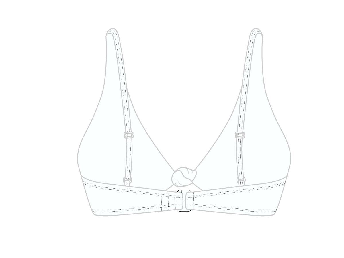 Venice White Twist Top