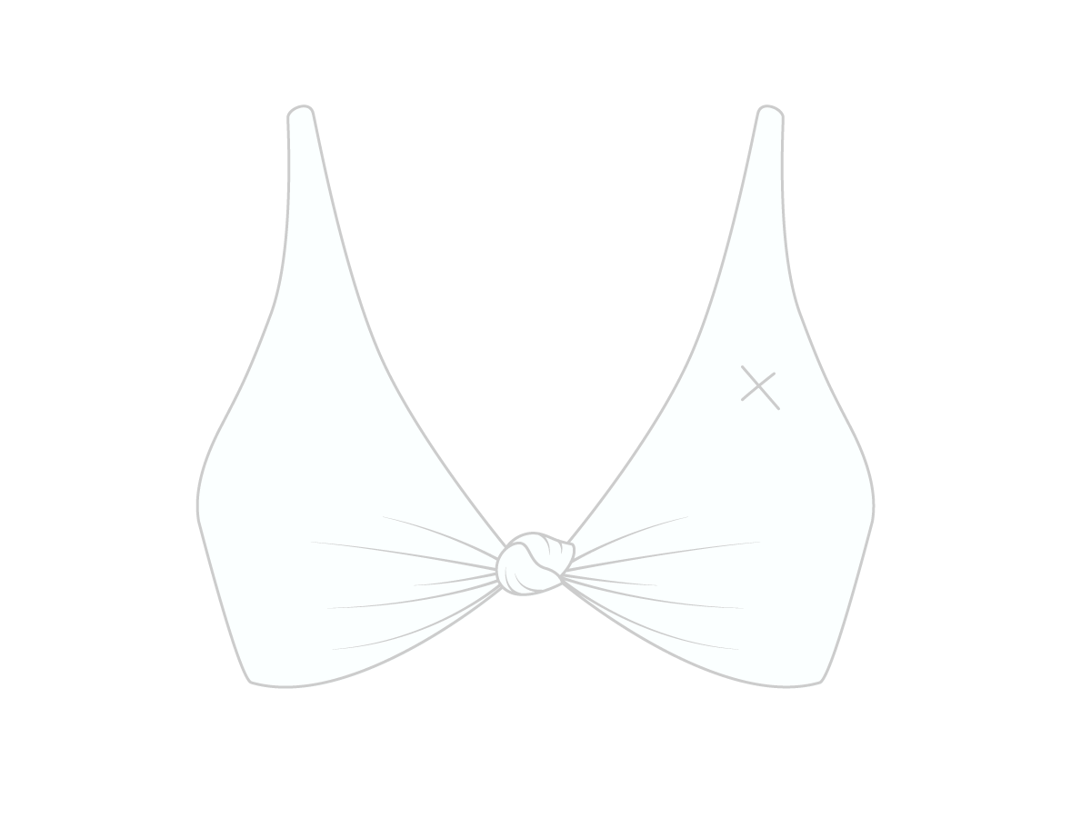 Venice White Twist Top