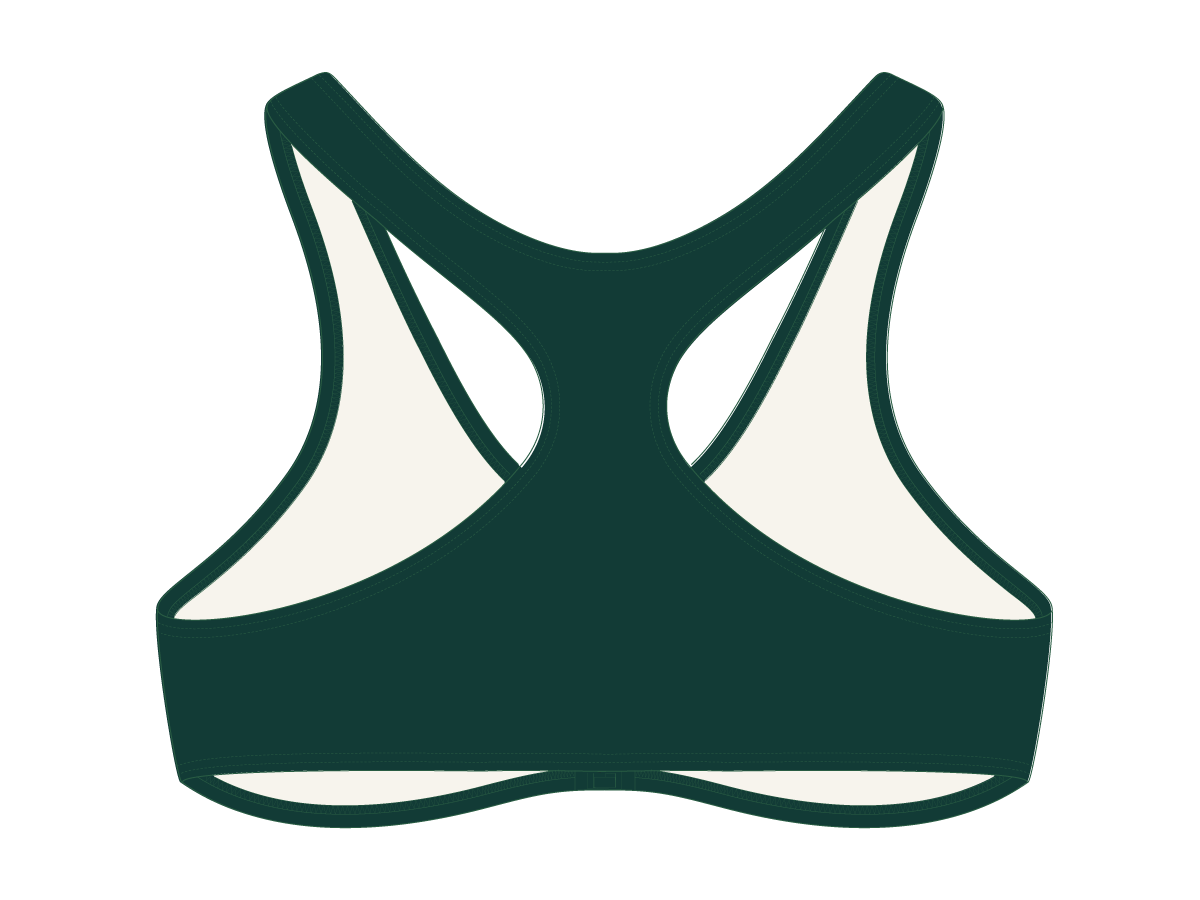 Valley Green Zipper Top