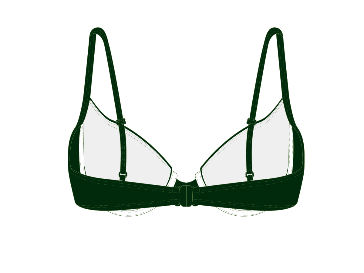 Valley Green Bustier Top