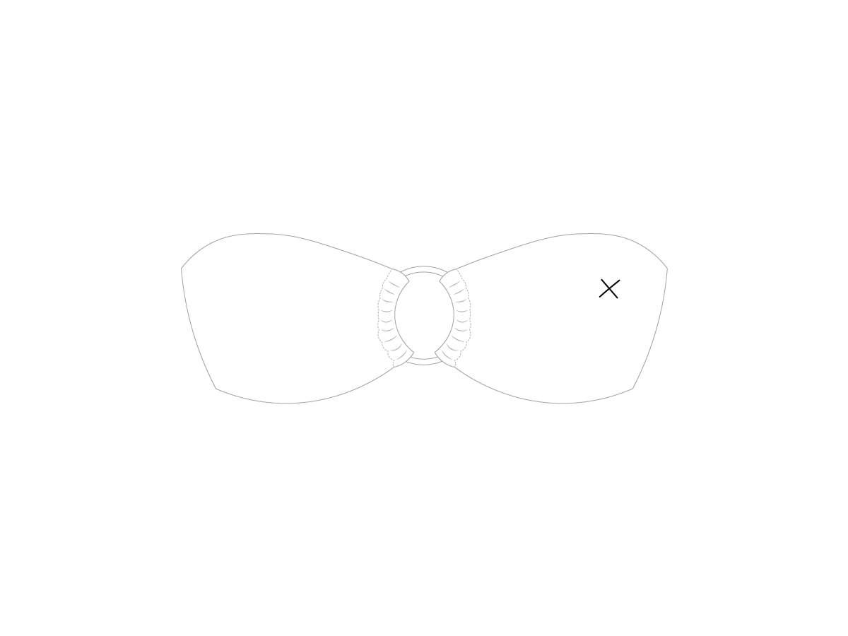 Venice White Hoop Top